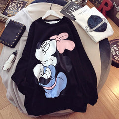 Minnie Oversized Sweatshirt - Label Frenesi Fashion