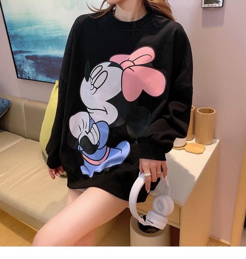 Minnie Oversized Sweatshirt - Label Frenesi Fashion