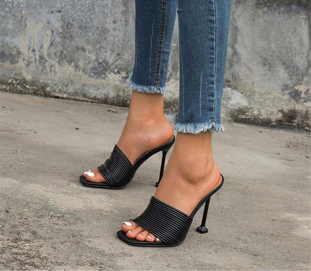 Multi Strap Heels - Label Frenesi Fashion