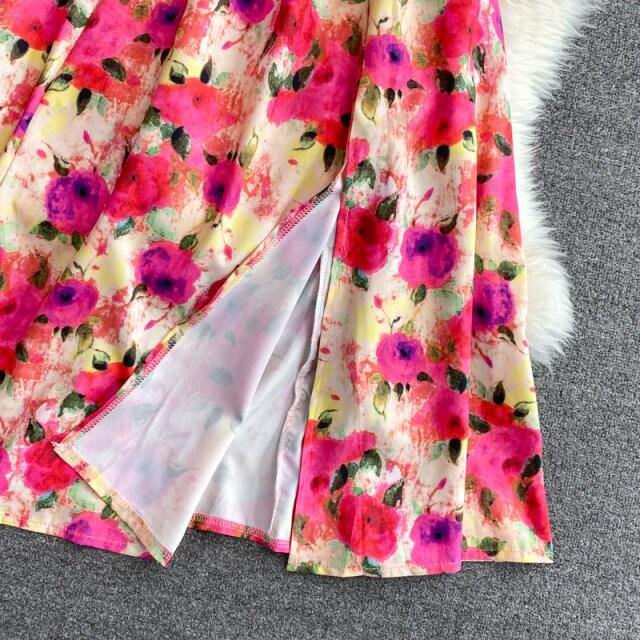 Nary Floral Dress - Label Frenesi Fashion