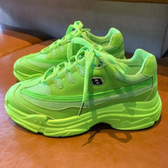 Neon Sneakers - Label Frenesi Fashion