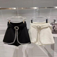 Oprah Pearl Shorts - Label Frenesi Fashion