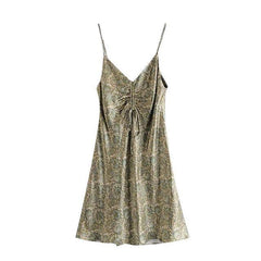 Paisley Printed Dress - Label Frenesi Fashion