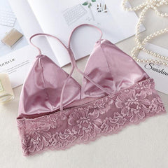 Parisian Satin Bralettes - Label Frenesi Fashion