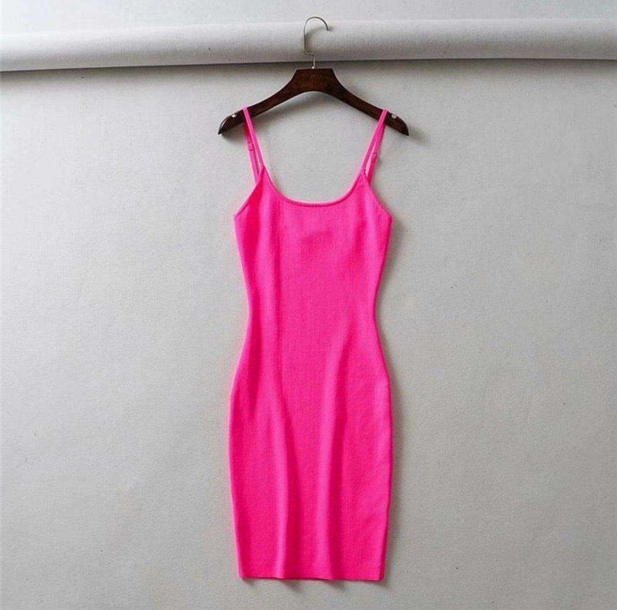 Pink Bodycon Dress - Label Frenesi Fashion