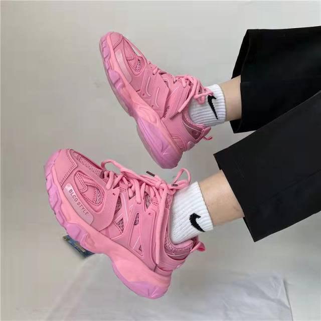 Pink Pump Sneakers - Label Frenesi Fashion