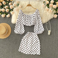 Polka Coord Sets - Label Frenesi Fashion