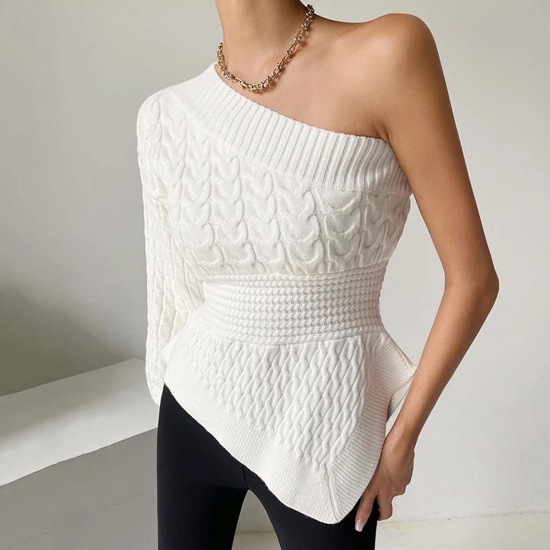 Rabby Knit Sweater Top - Label Frenesi Fashion