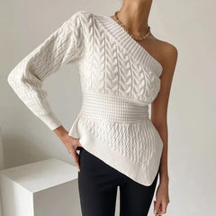 Rabby Knit Sweater Top - Label Frenesi Fashion