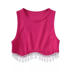 Rhinestone Tank Top - Label Frenesi Fashion