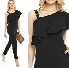 Ruffled Jumpsuit - Label Frenesi Fashion