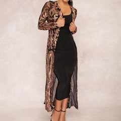 Sequin Shrug Jacket - Label Frenesi Fashion