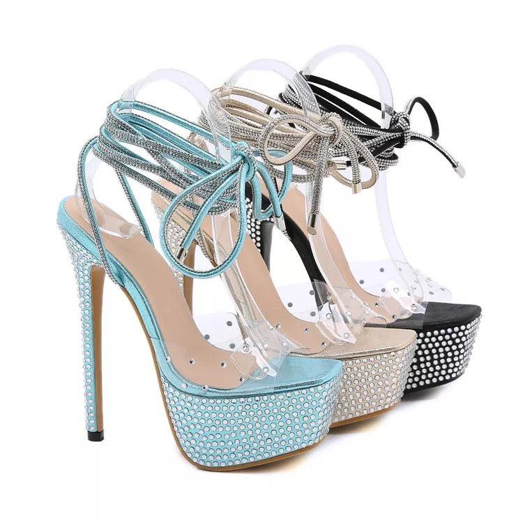 Stella Bling Heels - Label Frenesi Fashion