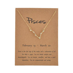 Zodiac Necklace - Label Frenesi Fashion